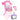 2pcs Shirt & Shorts set Baby Pink Rabbit Toy Kids UPF 50+ Swimwear with matching swim cap with matching Swim Cap&Free Washbag - 3 - 4 Years Swim
