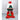 2pcs White & Red Tree Christmas themed Winter Cap Beanie with matching Long style Neck Muffler for Kids, 3 - 10 Years - 3 - 10 Years Winter Wear