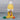 2pcs Yellow Santa Christmas themed Winter Cap Beanie with matching Long style Neck Muffler for Kids, 3 - 10 Years - 3 - 10 Years Winter Wear