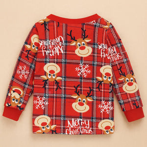 3 - 24 Months, Deer Face Cotton,Infants and Toddlers Christmas Nightsuit - 3 - 6 Months Nightsuits