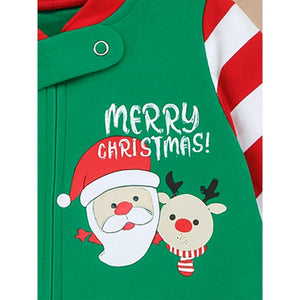 3 - 24 Months, Red Bold Stripes,soft Cotton Infants and Toddlers Christmas Nightsuit - 3 - 6 Months Nightsuits