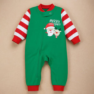 3 - 24 Months, Red Bold Stripes,soft Cotton Infants and Toddlers Christmas Nightsuit - 3 - 6 Months Nightsuits
