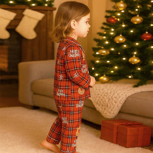 3 - 8 Yrs, Deer Face soft Cotton,Kids Christmas Nightsuit - 3 Years Nightsuits