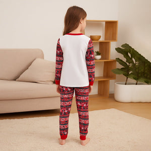 3 - 8 Yrs, Red Antlers soft Cotton Kids Christmas Nightsuit - 3 Years Nightsuits