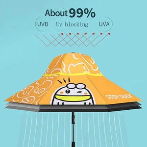 3 Ducklings theme, Unique Spanish Patio Style Kids Umbrella, 5-12 years,Orange - Little Surprise Box3 Ducklings theme, Unique Spanish Patio Style Kids Umbrella, 5-12 years,Orange