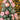 3 feet pastel Pink Swirl snowy Bushy Christmas Tree filled with balls and ornament Fillers - Christmas