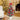 3 feet Red Swirl Frosty Bushy Christmas Tree filled with balls and ornament Fillers - Christmas