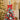 3 feet Red Swirl Frosty Bushy Christmas Tree filled with balls and ornament Fillers - Christmas