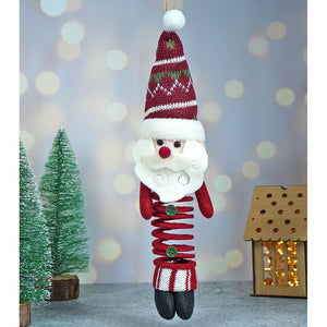 3 pcs combo set of Spring Reindeer, Santa, Snowman christmas Tree ornament and Christmas Décor - XMAS TREE ORNAMENTS