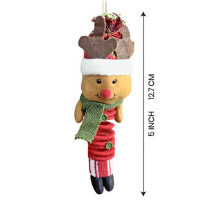 3 pcs combo set of Spring Reindeer, Santa, Snowman christmas Tree ornament and Christmas Décor - XMAS TREE ORNAMENTS