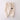 3 Pcs Set, Cream Long Ted Hoodie, Sleeveless Puffer Jacket with Pants for Kids, Winterwear - 2 - 3 Years Kids Clothing