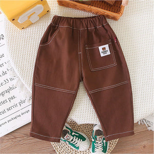 3 Pcs Set Cream Teddy Knitted Sweater Shirt And Pants Set For Toddler And Kids Winter And All Season Wear - 2 - 3 Years Kids Clothing