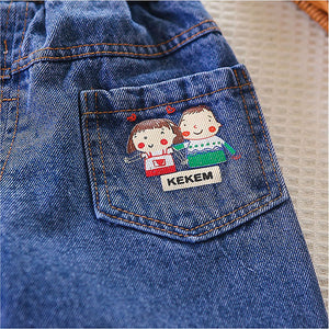 3 Pcs Set Multicolour Sweater Shirt And Denims Set For Toddler And Kids Winter And All Season Wear - 2 - 3 Years Kids Clothing