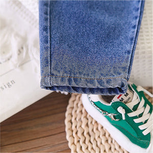 3 Pcs Set Multicolour Sweater Shirt And Denims Set For Toddler And Kids Winter And All Season Wear - 2 - 3 Years Kids Clothing