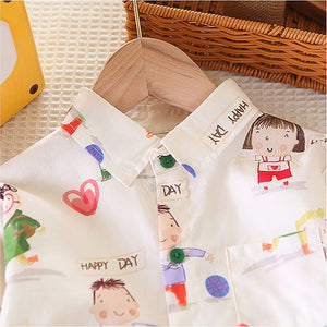3 Pcs Set Multicolour Sweater Shirt And Denims Set For Toddler And Kids Winter And All Season Wear - 2 - 3 Years Kids Clothing