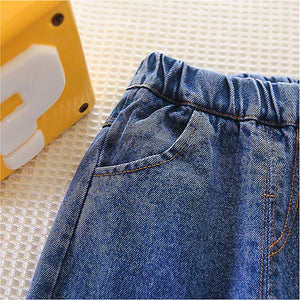 3 Pcs Set Multicolour Sweater Shirt And Denims Set For Toddler And Kids Winter And All Season Wear - 2 - 3 Years Kids Clothing