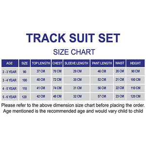 3 Pcs Set, Navy Beige Puffer Jacket, T-shirt & Tracksuits set for Kids, Fleece Winterwear - 1 - 2 Years Kids Clothing