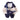 3 Pcs Set, Navy & Cream Tracksuit with and matching Sling Bag for Kids - 3 - 4 Years Kids Clothing