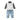 3 Pcs Set,Grey Horse Sweater Vest,Checkered Shirt & Denims set for Kids - 3 - 4 Years Winter Wear