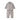 3 Pcs Set,Grey Zig Zag Textured Vest,Shirt & Pants for Kids - 3 - 4 Years Winter Wear