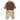 3 Pcs Set,High Collar Brown Knit Vest,Checkered Shirt & Pants for Kids - 2 - 3 Years Winter Wear