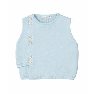 3 Pcs Set,Ivory Knit Vest,Checkered Shirt & Pants set for Kids - 1 - 2 Years Winter Wear