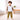 3 Pcs Set,Ivory Knit Vest,Checkered Shirt & Pants set for Kids - 1 - 2 Years Winter Wear