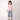 3 Pcs Set,Pink Pom - pom Knitted Vest, T-shirt & Denims for Kids - 2 - 3 Years Winter Wear