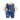3 Pcs Set,Side Buttoned Denim Vest with Shirt & Matching Denim Pants for Kids - 2 - 3 Years Winter Wear