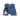3 Pcs Set,Side Buttoned Denim Vest with Shirt & Matching Denim Pants for Kids - 2 - 3 Years Winter Wear