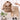3 Pcs Winter Set, Beige Brown Paw, Hoodie, tshirt & Pants for Kids, Winterwear - 2 - 3 Years Kids Clothing