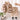 3 Pcs Winter Set, Beige Brown Paw, Hoodie, tshirt & Pants for Kids, Winterwear - 2 - 3 Years Kids Clothing