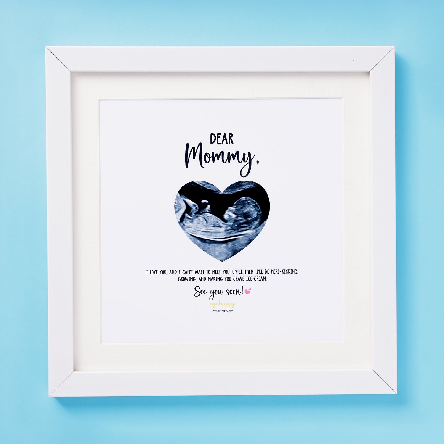 Oye Happy Sonography Frame – A Precious Mother’s Day Gift