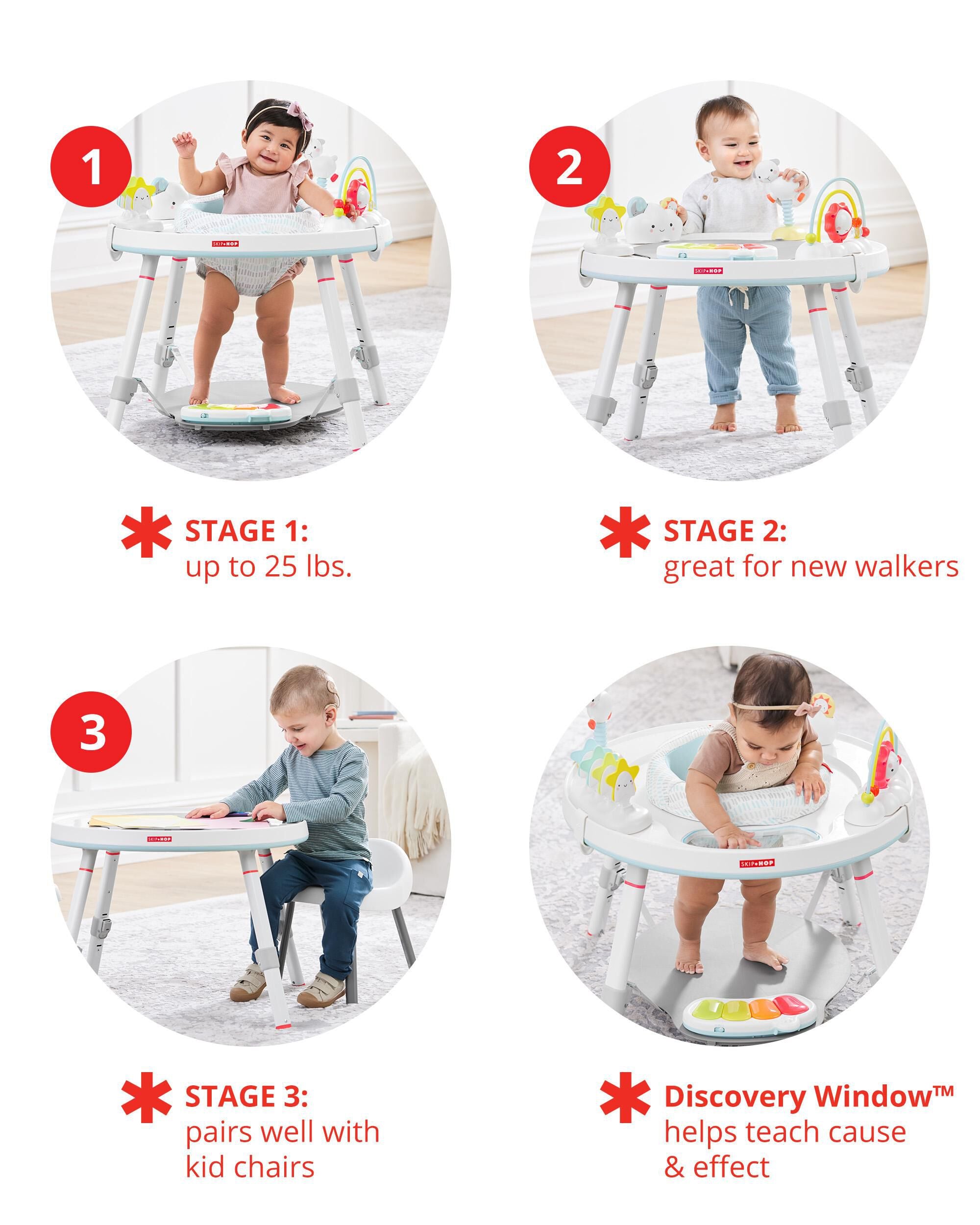 Skip Hop- Silver Lining Cloud Activity Center