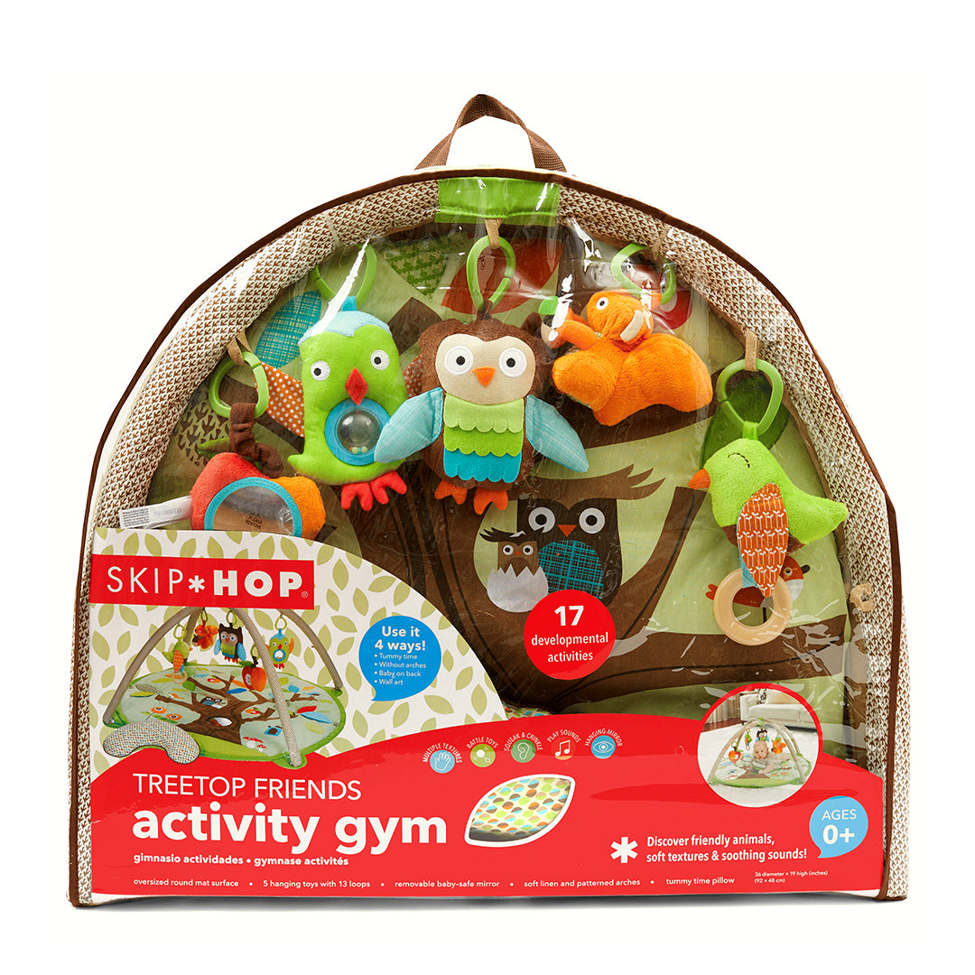 Skip Hop Playgym & Mats Treetop Friends Activity Gym (Birth To 24 Months) Multicolor