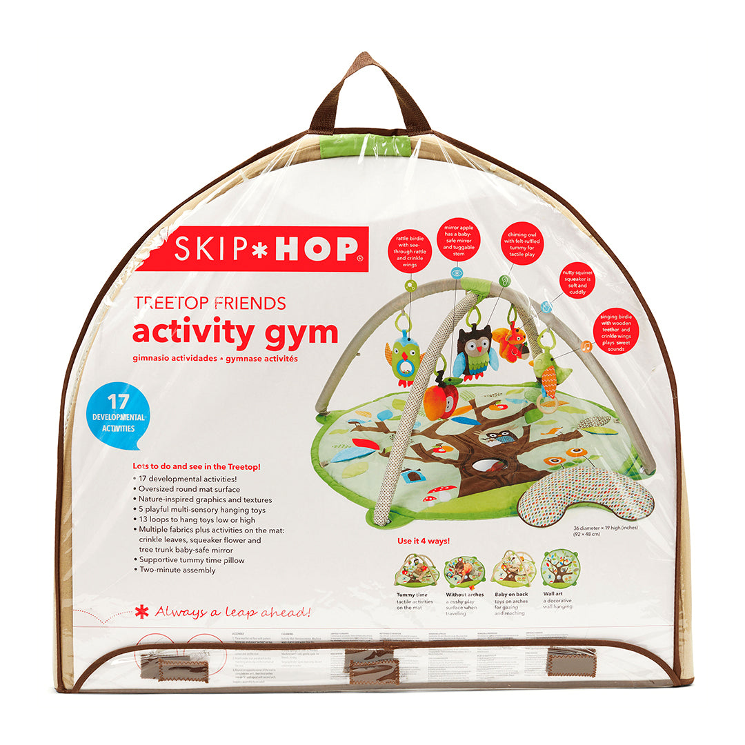 Skip Hop Playgym & Mats Treetop Friends Activity Gym (Birth To 24 Months) Multicolor