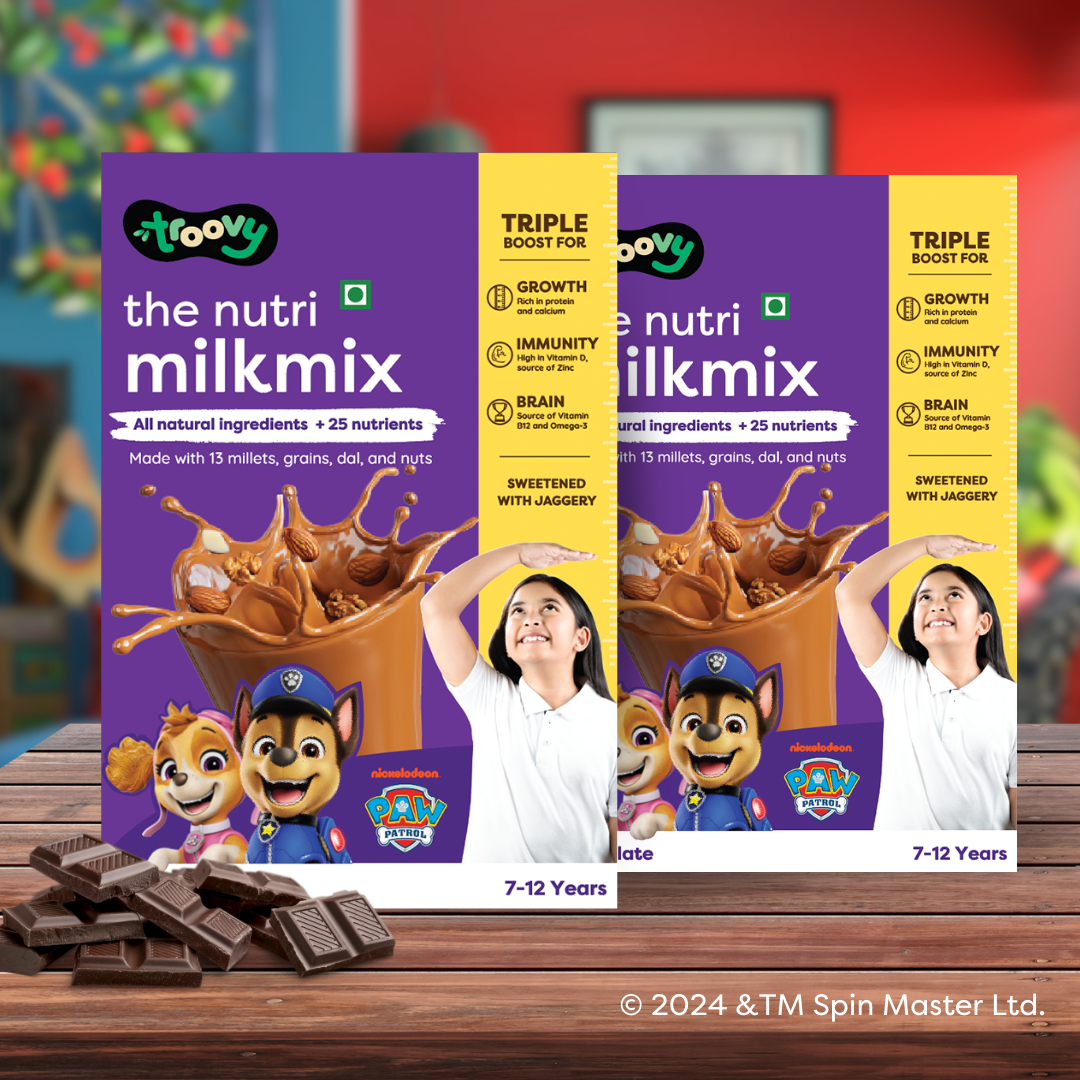 Troovy The Nutri Milk Mix Chocolate (7-12 yrs)