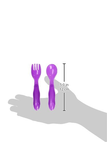 The First Years Weaning Sava Cutlery 12 Pieces (9 To 24 Months) Multicolor