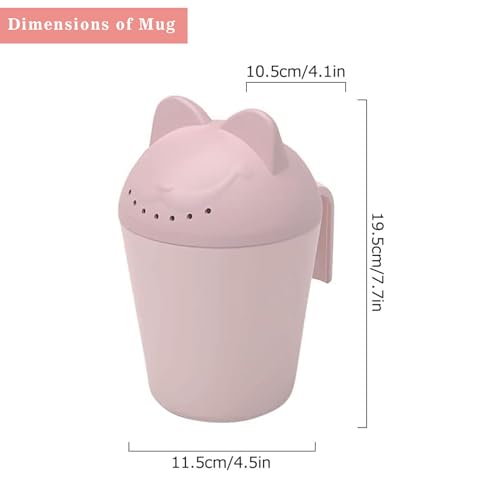 Safe-O-Kid, Hair Washing Mug- Pink