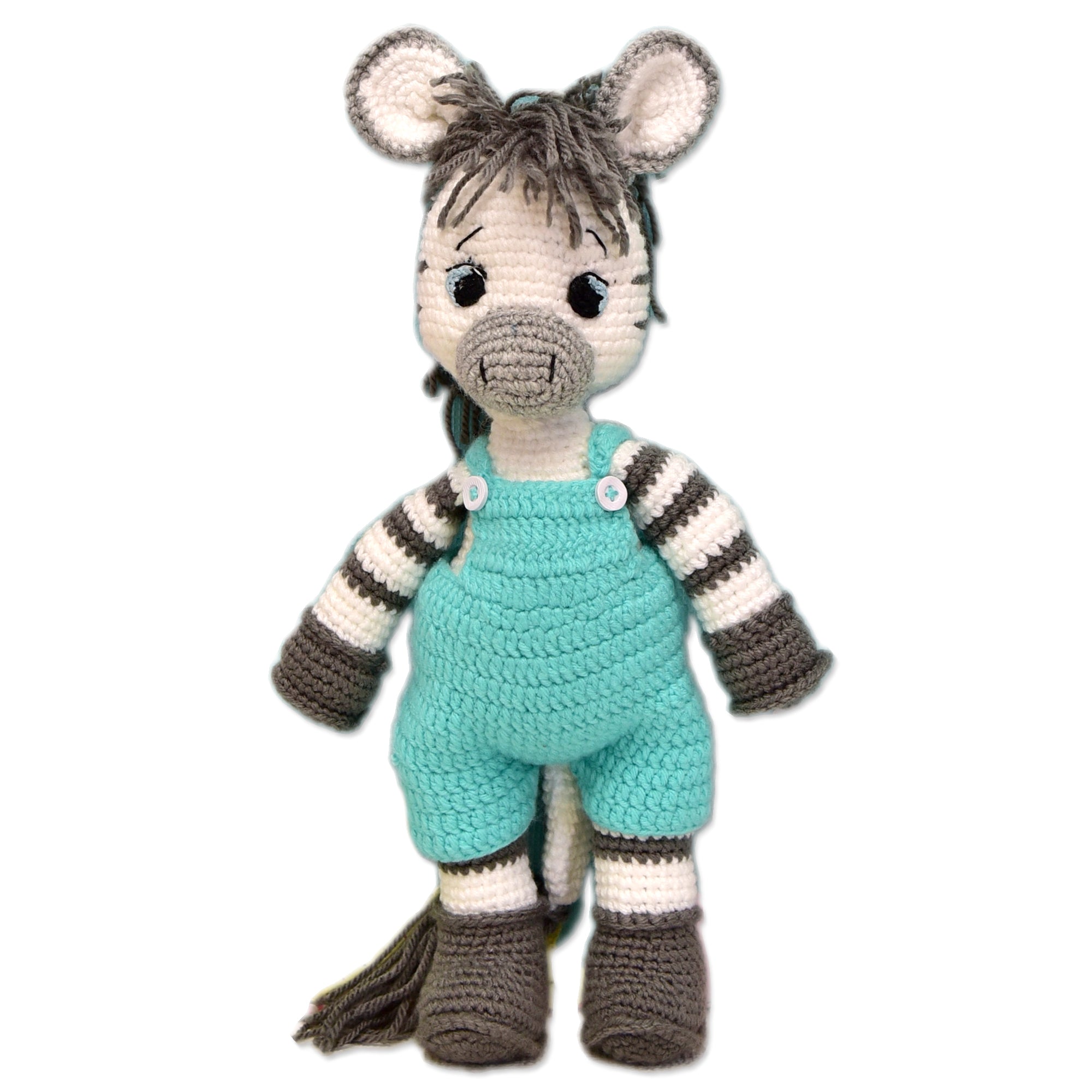 Happy Threads | Albert Zebra | Super Cute  | Soft Toy | Best for all ages | Gifting