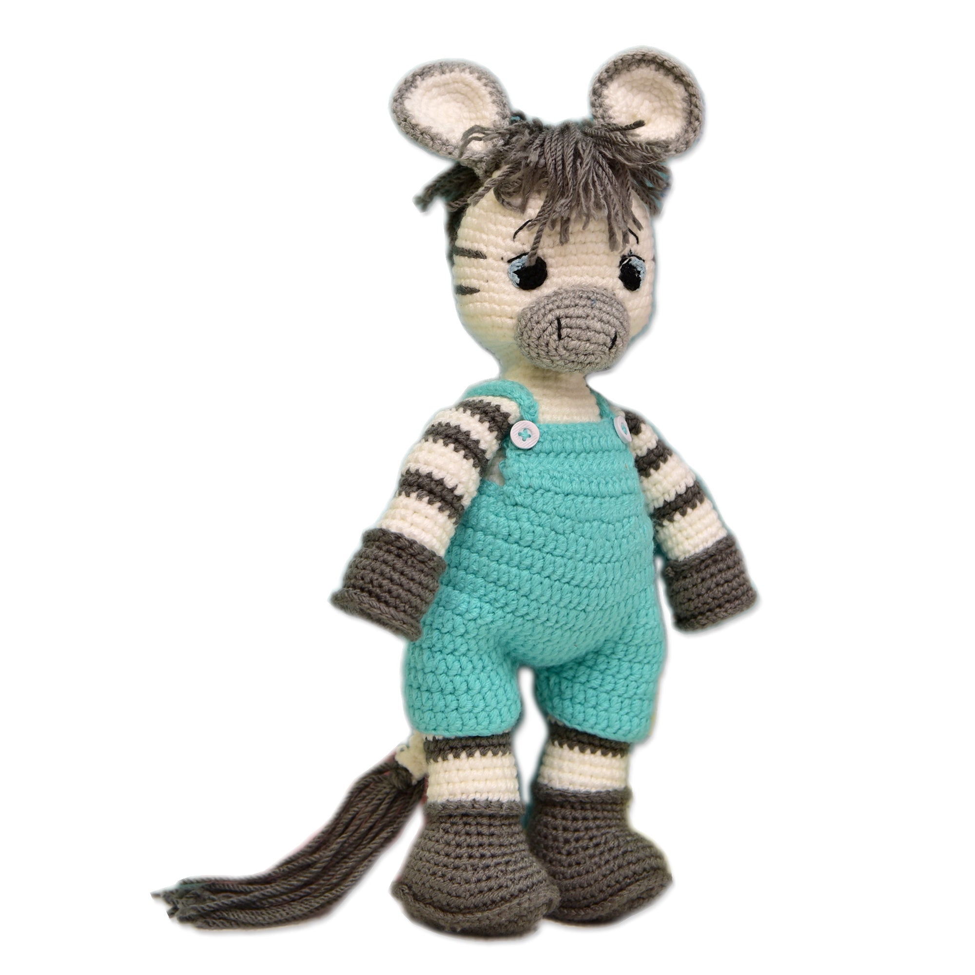 Happy Threads | Albert Zebra | Super Cute  | Soft Toy | Best for all ages | Gifting