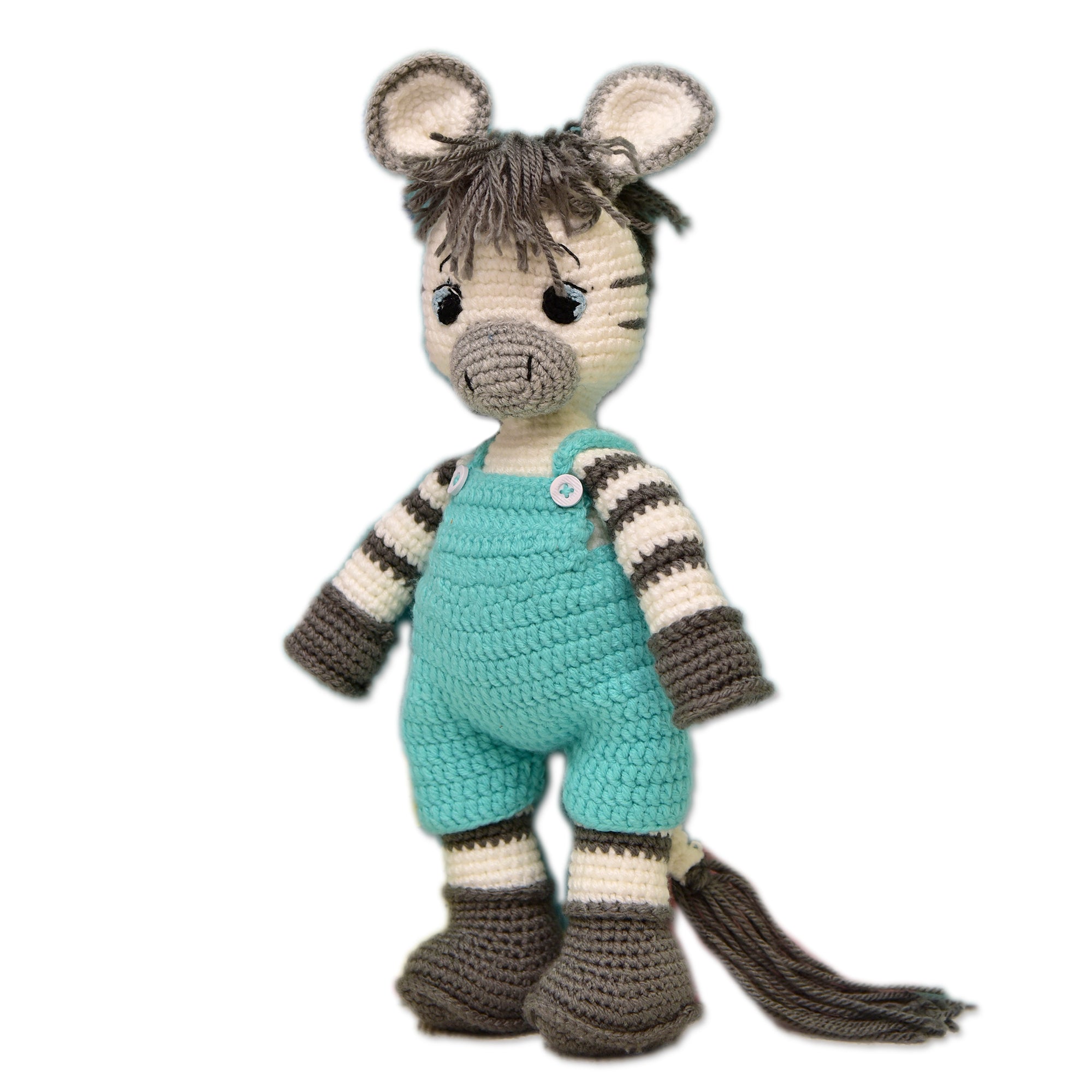 Happy Threads | Albert Zebra | Super Cute  | Soft Toy | Best for all ages | Gifting