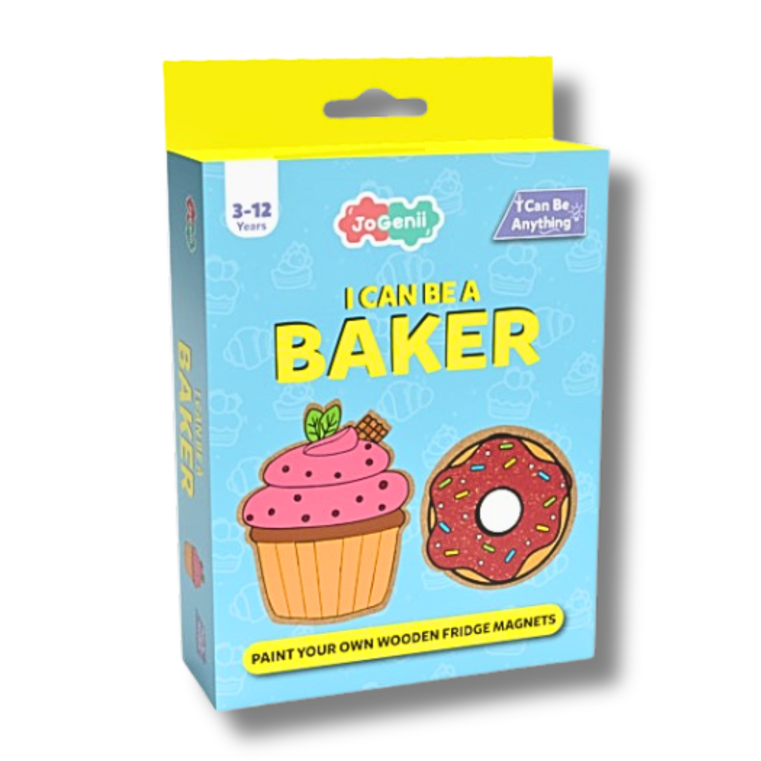 JoGenii I Can Be a Baker- JoGenii's Mini DIY Kit Return Gift, Travel Friendly (Pack of 10)