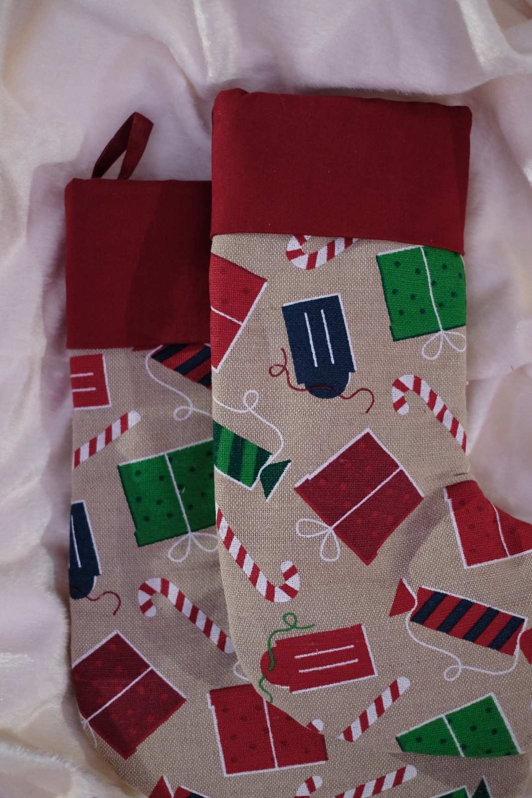 Swen NORAH, pack of two premium Christmas stockings by SWEN