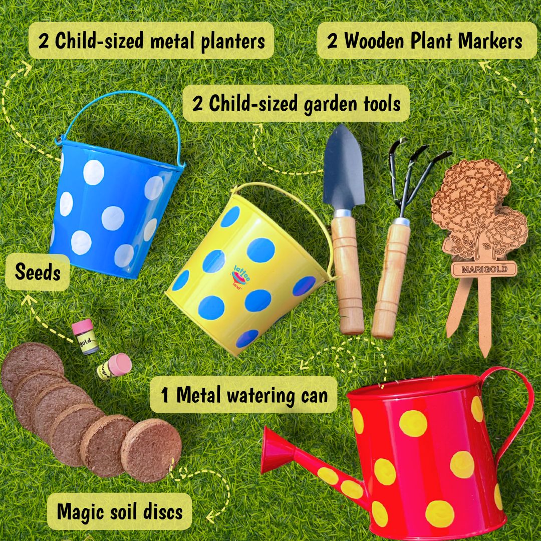 LattooLand Little Gardener's Kit/ Sand Toys Kit