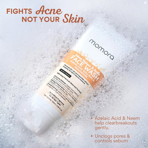 Momora Sebum Balance & Soothe Face Wash - The Mom Store