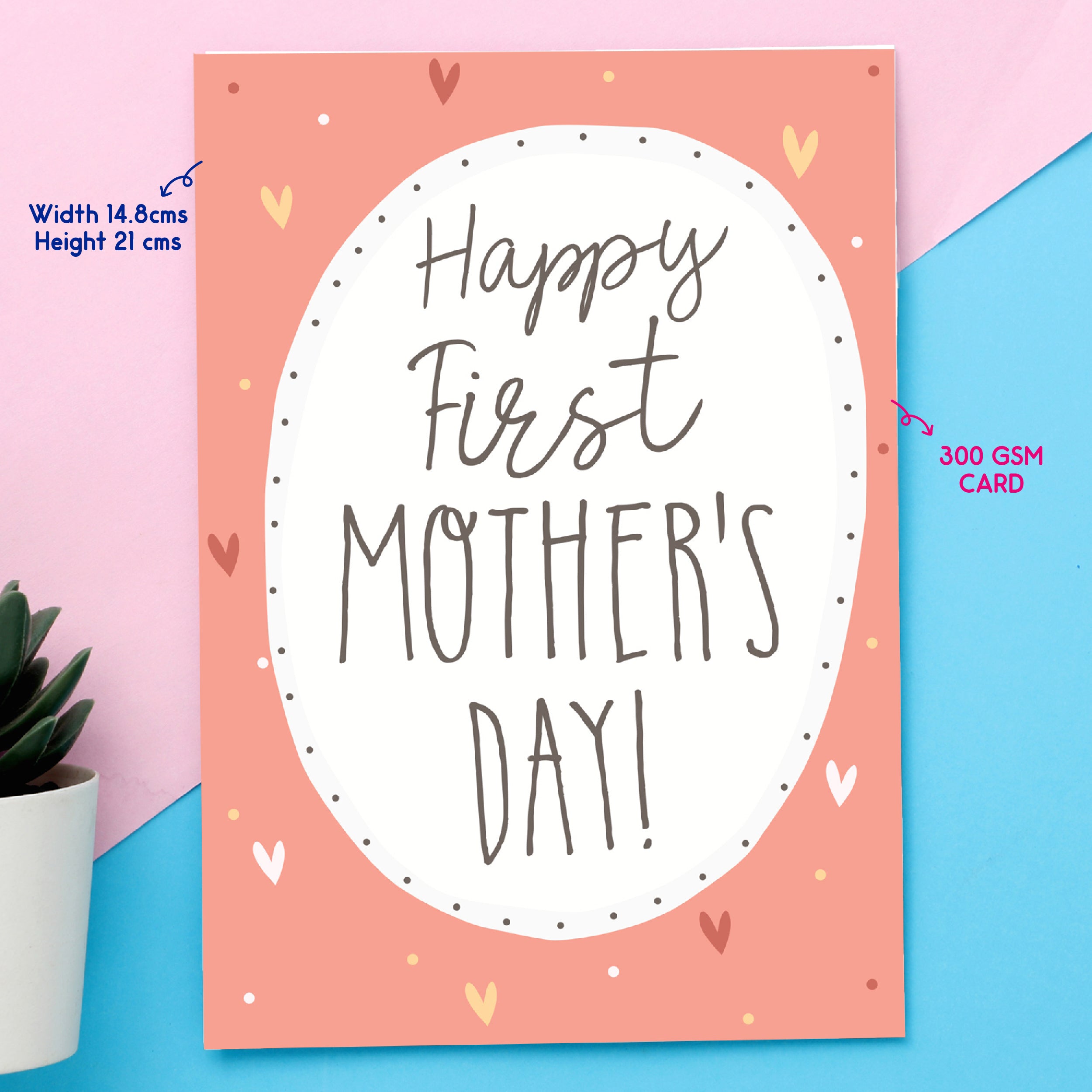 Oye Happy Happy 1st Mother’s Day Card – A Keepsake for New Moms