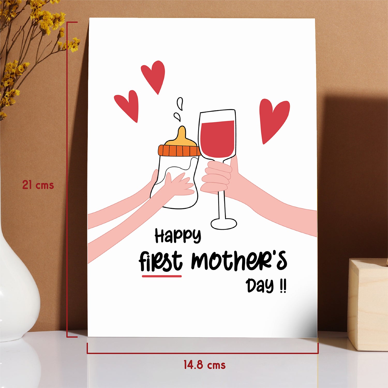 Oye Happy Happy First Mother's Day Card for New Moms