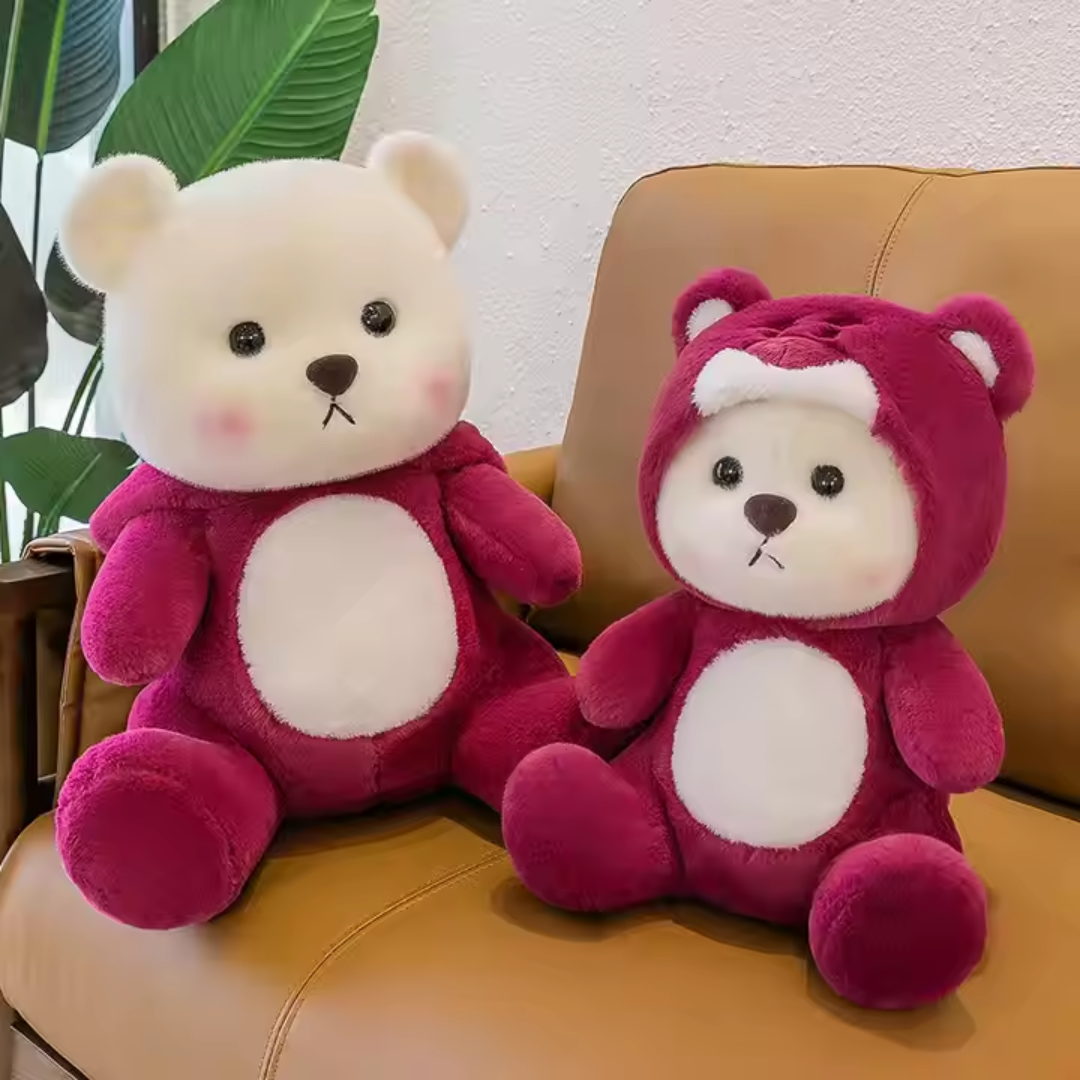 CuddleNest Teddy Bear with Cap - Adorable, Soft & Cuddly Teddy Bear Toy