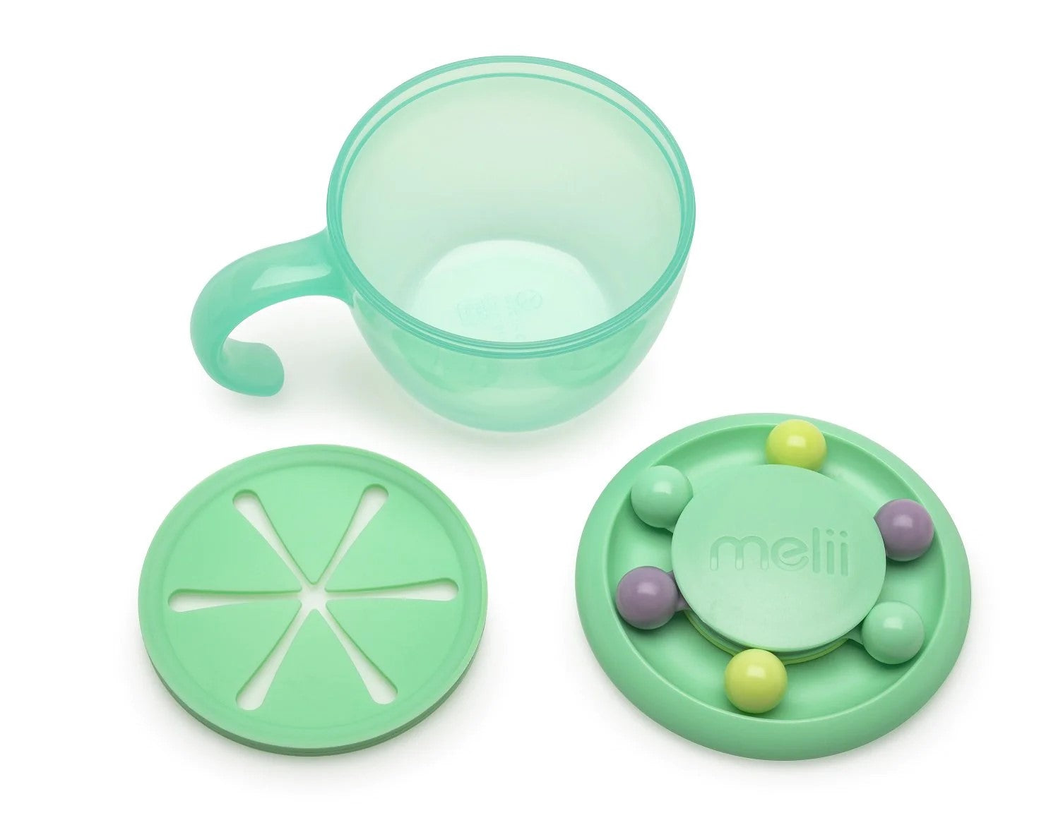 Melii  Snack Container Abacus- Mint
